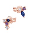 Beautiful Crystal Silver Stud Earring STS-7120